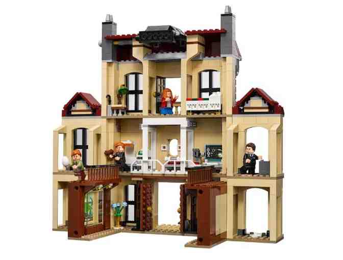 Jurassic World Lego set signed by Chris Pratt