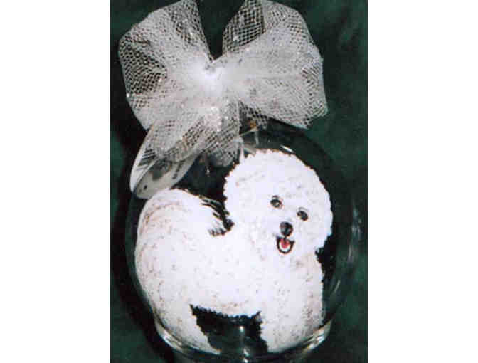 Personalized Hand-crafted Dog Ornament