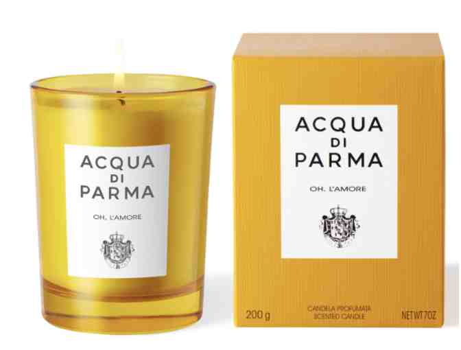 Acqua di Parma Oh L&acirc;&Acirc;&Acirc;Amour 6.7 ounce candle and Matches