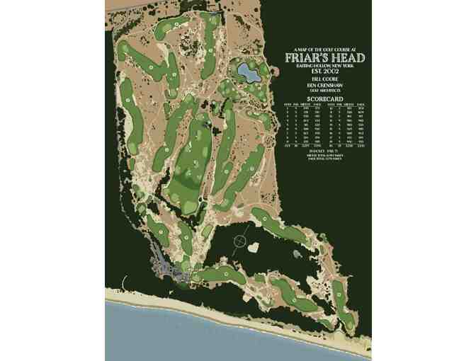 'Unaccompanied Golf for four people and Lunch at Friar's Head Golf Course in Riverhead!'