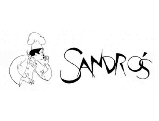 Sandro's Restaurant - $150 Gift Certificate