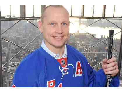 Lunch With NYR Adam Graves