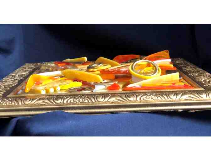 Glass Relief Wall Hanging