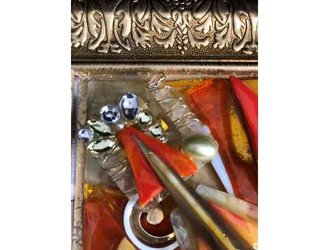 Glass Relief Wall Hanging