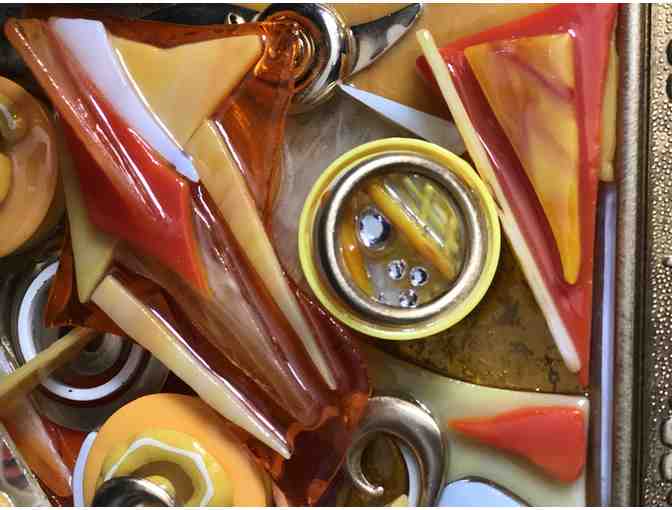 Glass Relief Wall Hanging