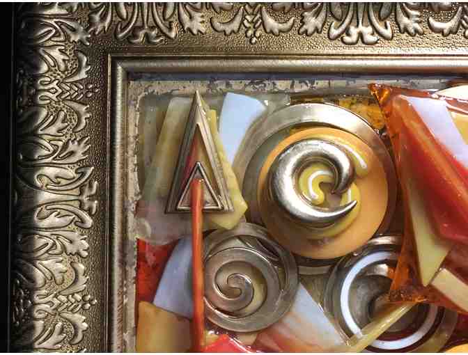 Glass Relief Wall Hanging