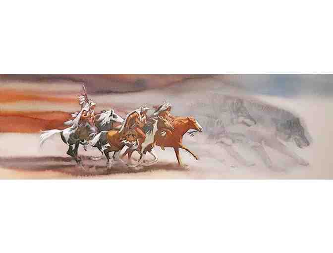 Bev Doolittle, Wolves of the Crow, Signed, Ltd. Ed. Print