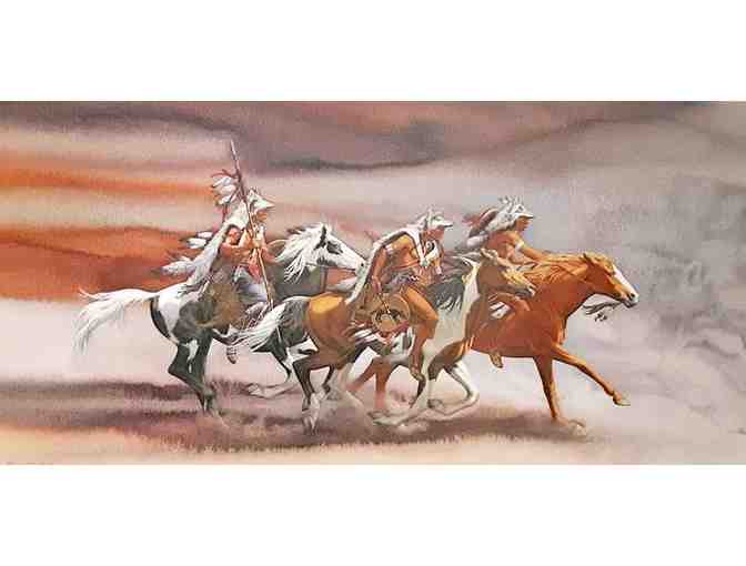 Bev Doolittle, Wolves of the Crow, Signed, Ltd. Ed. Print
