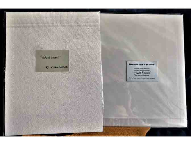 'Ghost Heart' and 'Sees Behind', Kirby Sattler Prints