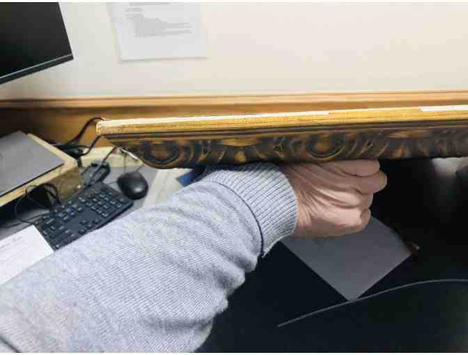 Framed Great Horned Owl Photograph