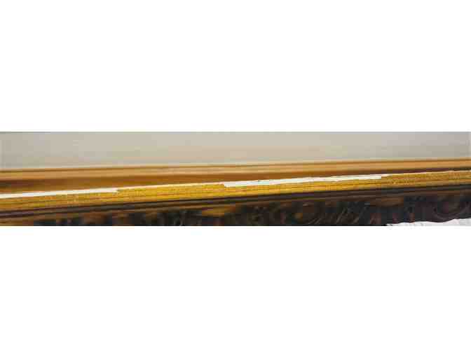 Framed Great Horned Owl Photograph