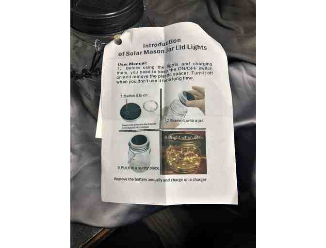 Mason Jar Solar Lanterns