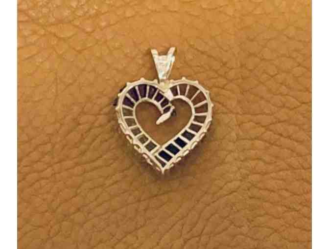 PREMIER - 14k Gold and Gemstone Heart Necklace