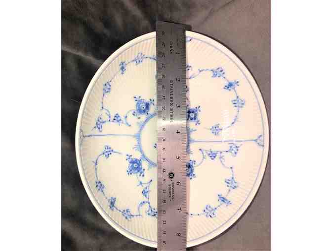 Royal Copenhagen Blue Fluted Plain Footed Bowl