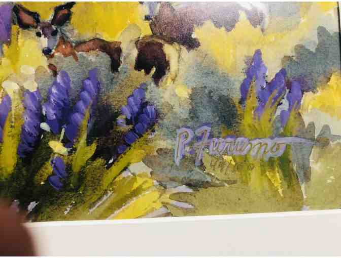 Sunset Over Mummy Range Signed Print