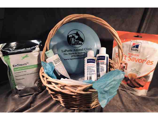 Pet Exam and Gift Basket
