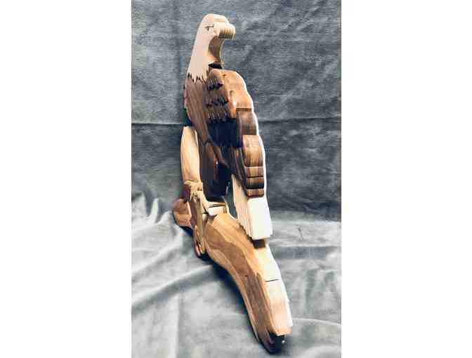 PREMIER - Intarsia Fishing Eagle