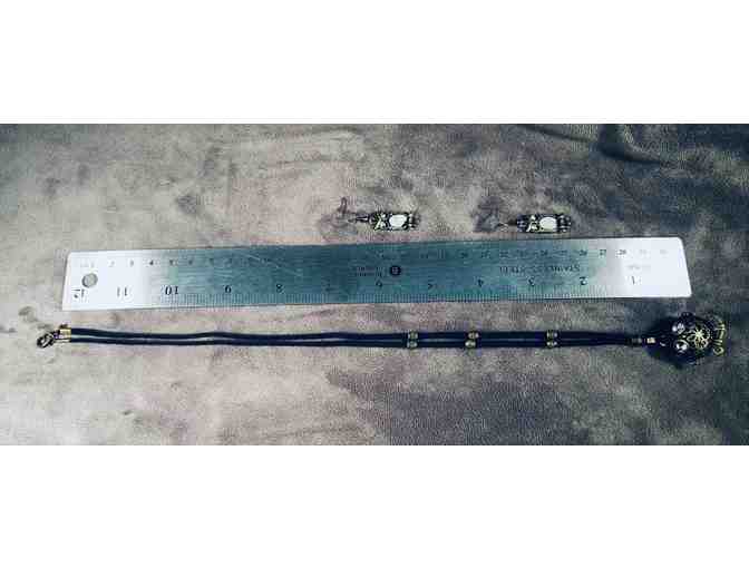 Bright Eyed Brass Owl Locket