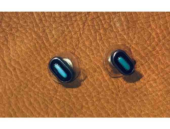 Silver and Turquoise Necklace and Earrings