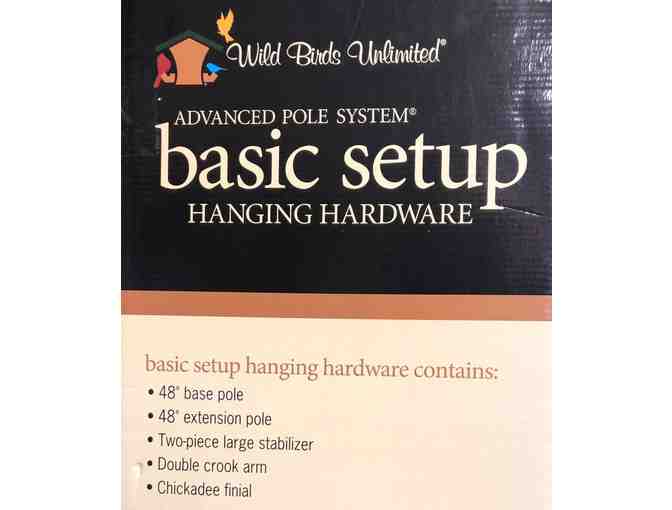 Bird Feeding French Hook Hanging Stand and Wind Chimes