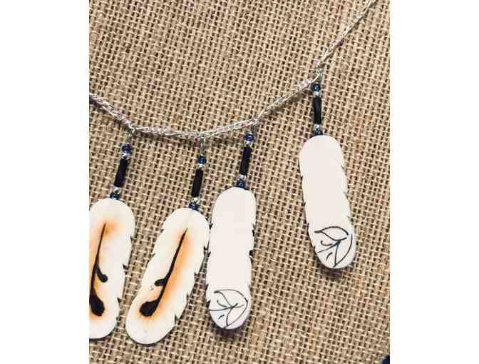 Premier - American Kestrel Dreamcatcher with Custom Necklace and Earring Set