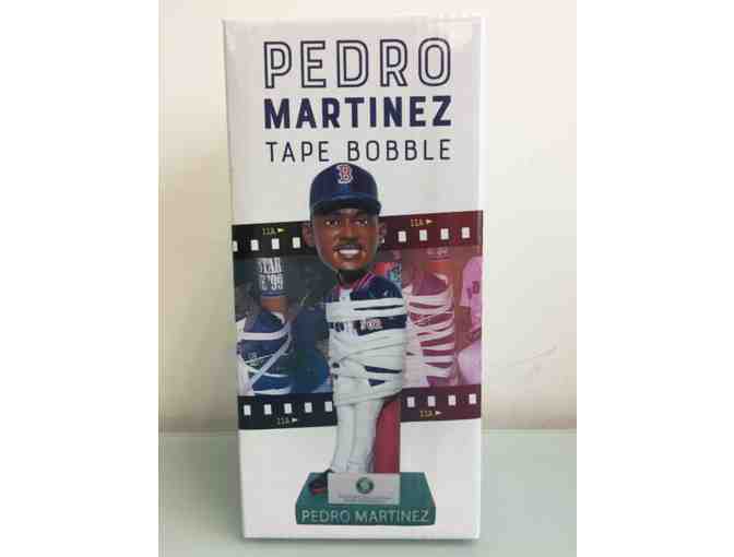 Autographed Robby Scott Baseball & Pedro Martinez Bobblehead