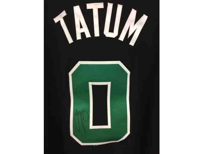 Jayson Tatum autographed Celtics Jersey