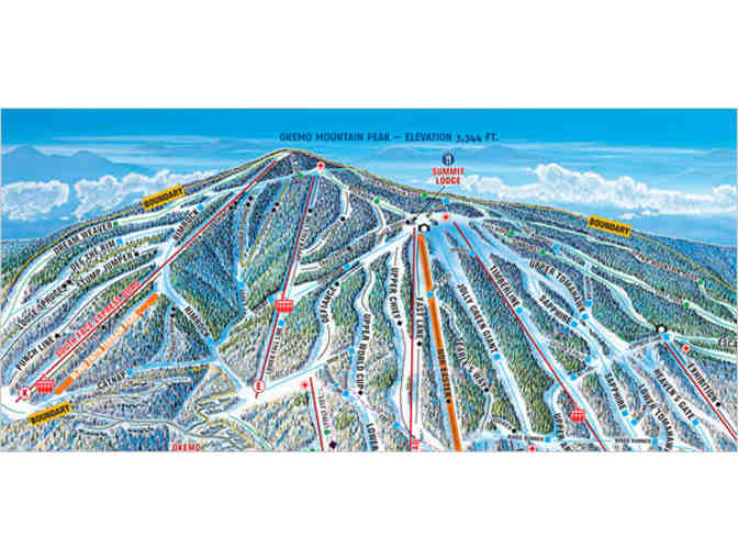 Okemo Mountain Resort: 2 Single Day Adult Lift Tickets ($180 value)