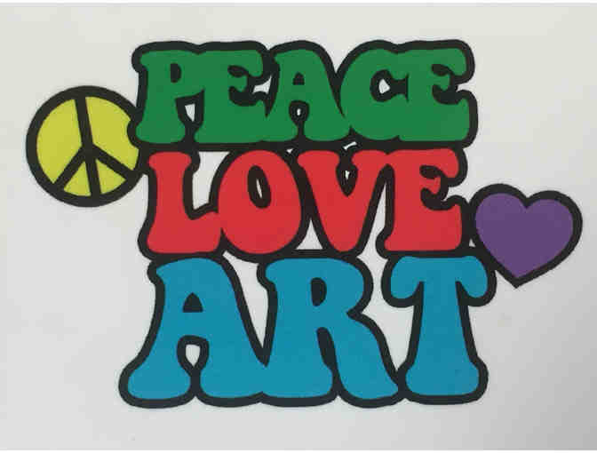 Peace + Love Necklace