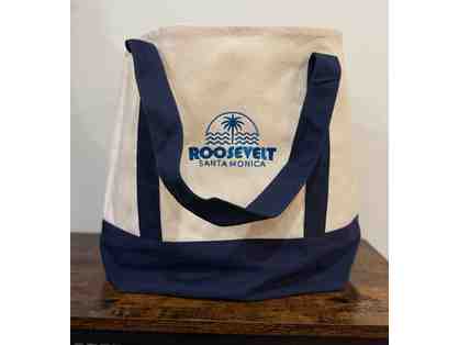 One-of-a-Kind Embroidered Roosevelt Tote