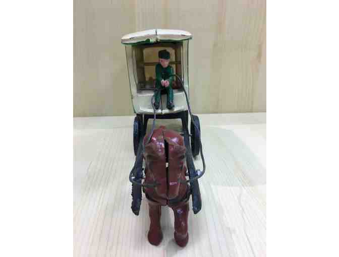 Antique Reproduction Horse-Drawn Milk Wagon