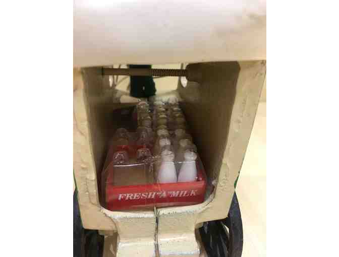 Antique Reproduction Horse-Drawn Milk Wagon