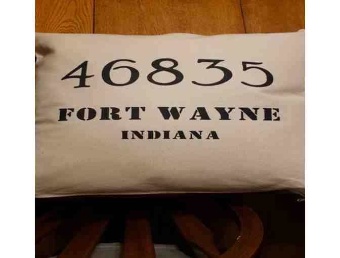 Hometown Zip Code Pillow - Personalized (item #3)