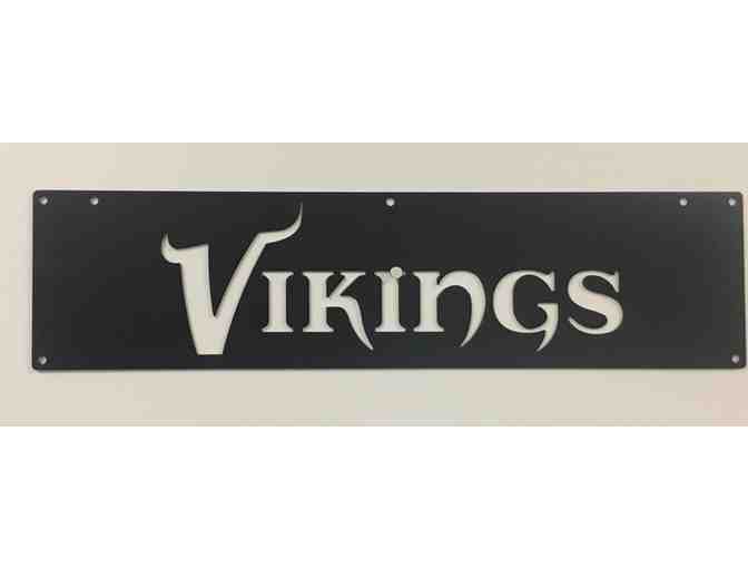 Minnesota Vikings Sheet Metal Art (Item#1)