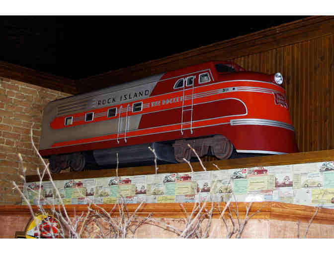 Depot Bar & Grill $25 in a Gift Certificate -Item #1