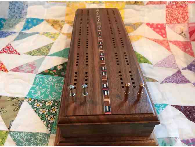 Wooden Cribbage Board