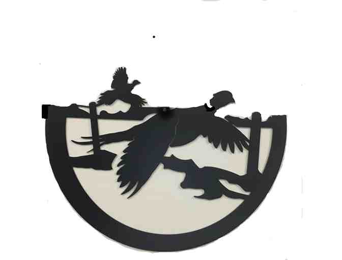 Pheasant Sheet Metal Art (1)