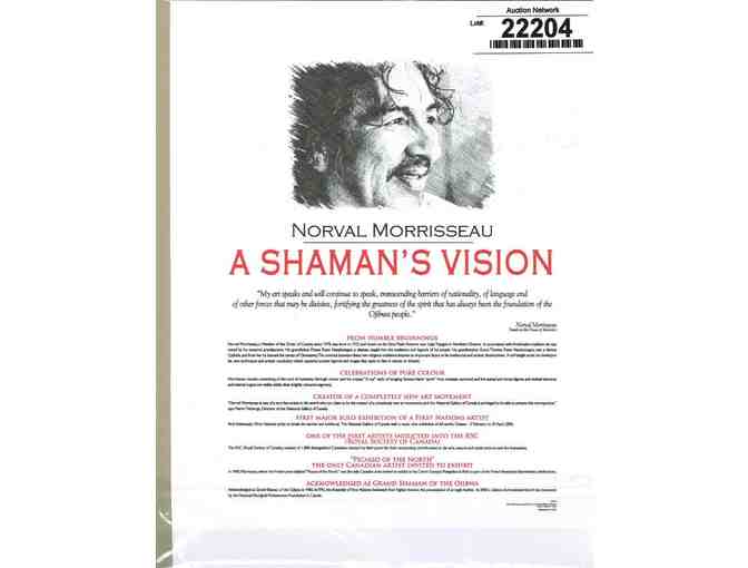 Norval Morrisseau (1932-2007) - 'Spiritual Wife And Children' Limited Edition
