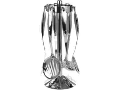 BergHOFF 7pc Kitchen Utensils & Stand - MSR: $149.99