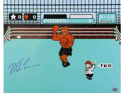Mike Tyson Signed 