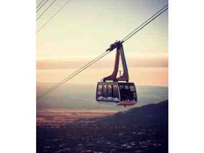 Round trip rides for 2 on the Sandia Peak Aerial Tramway