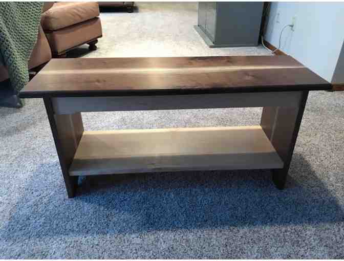 Handmade Wooden Bench from Mrs. Wills and Mr. Redfield