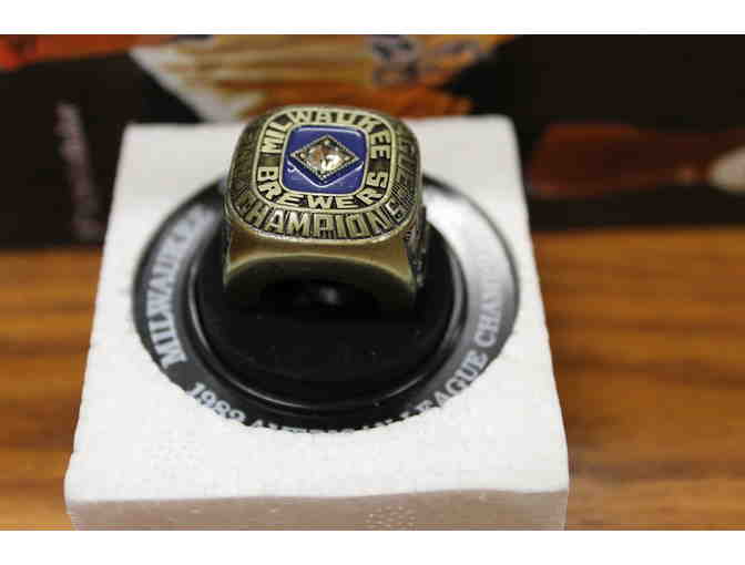 Brewers Memorabilia Basket