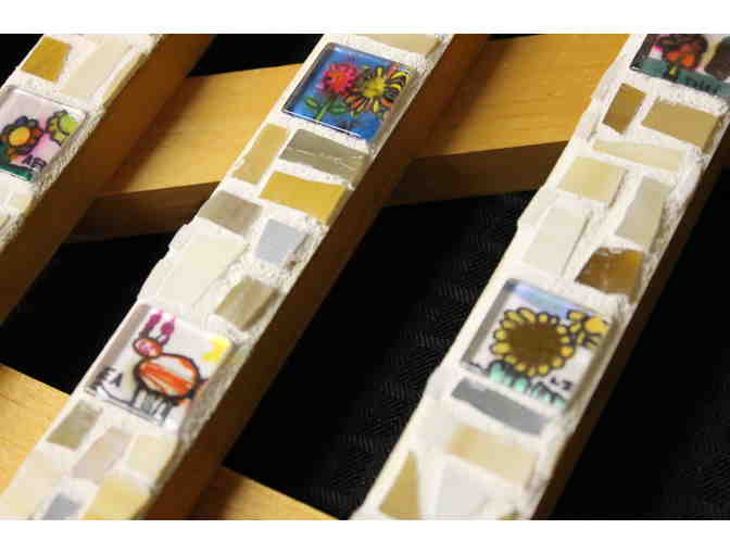 Tiled Garden Gate Hanger by Mrs. Snyder's 1st Grade Class