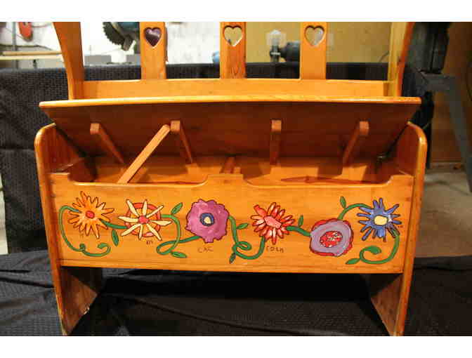 Garden Bench by Mrs. Gallagher's 3rd Grade Class