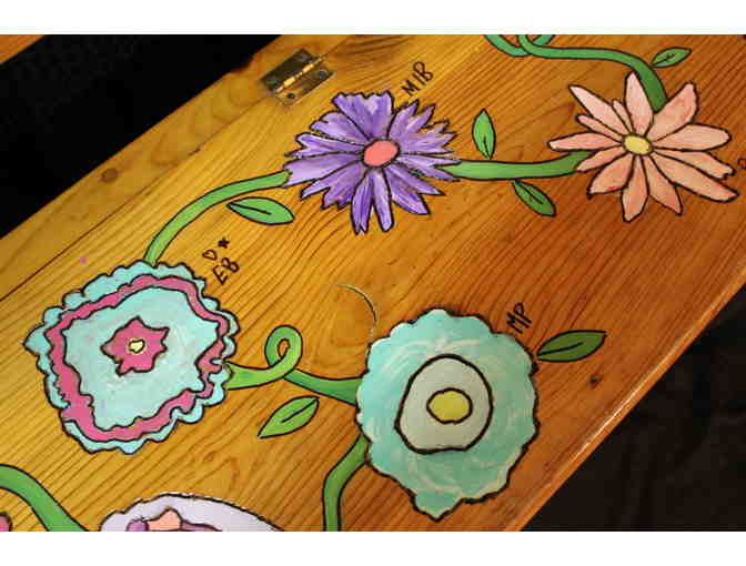 Garden Bench by Mrs. Gallagher's 3rd Grade Class