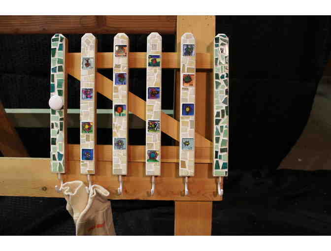 Tiled Garden Gate Hanger by Mrs. Snyder's 1st Grade Class