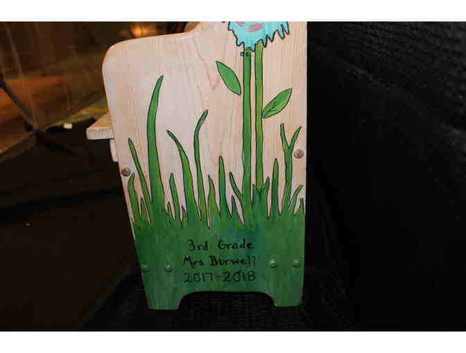 Garden Bench by Mrs. Burwell's 3rd Grade Class