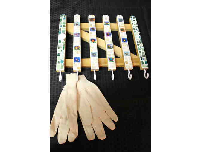 Tiled Garden Gate Hanger by Mrs. Cole's 1st Grade Class