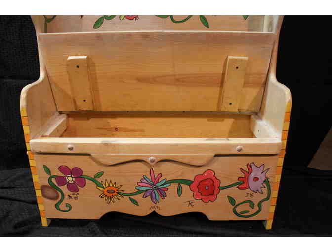 Garden Bench by Mrs. Burwell's 3rd Grade Class